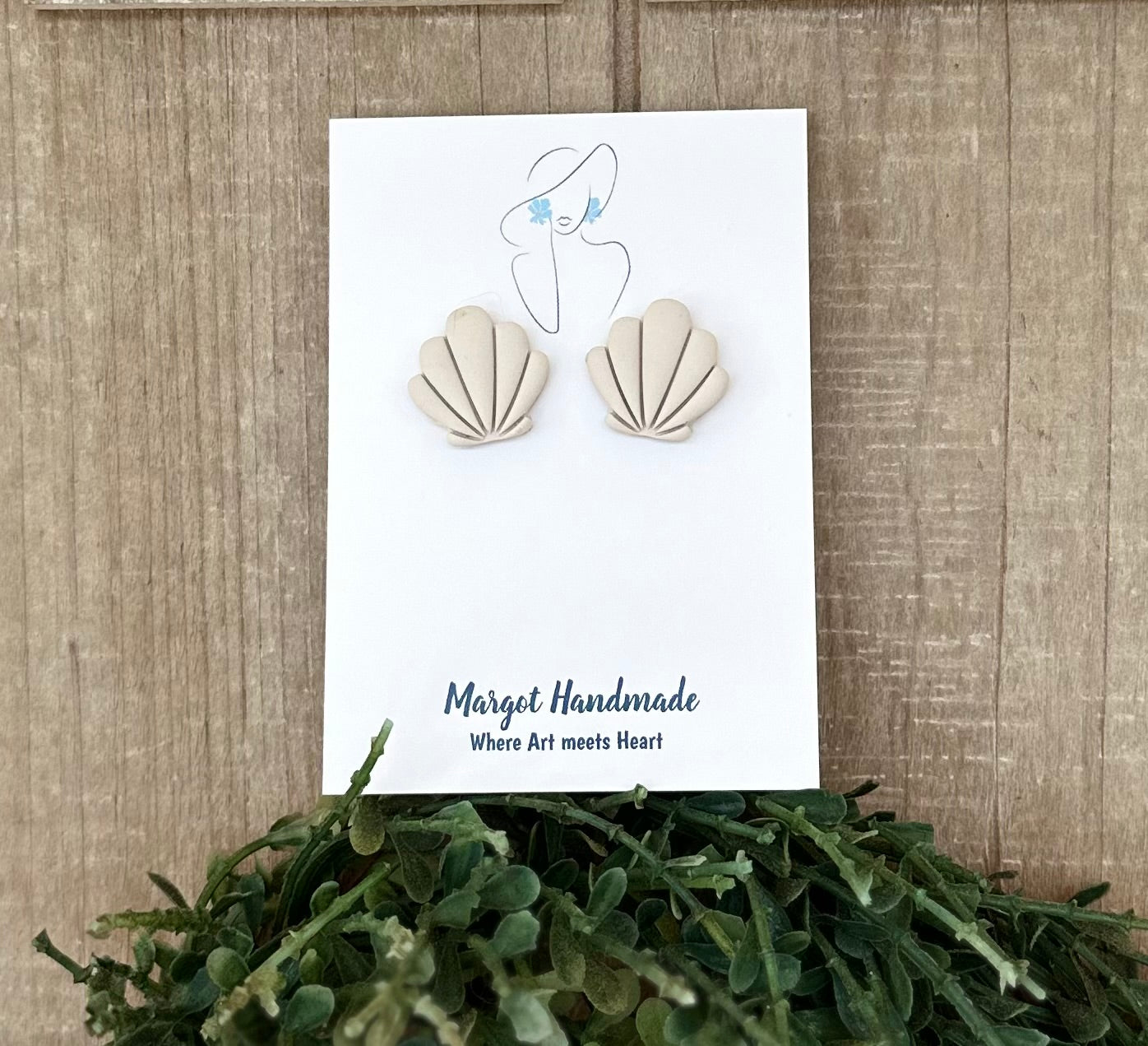 Seashells Studs (Design A)