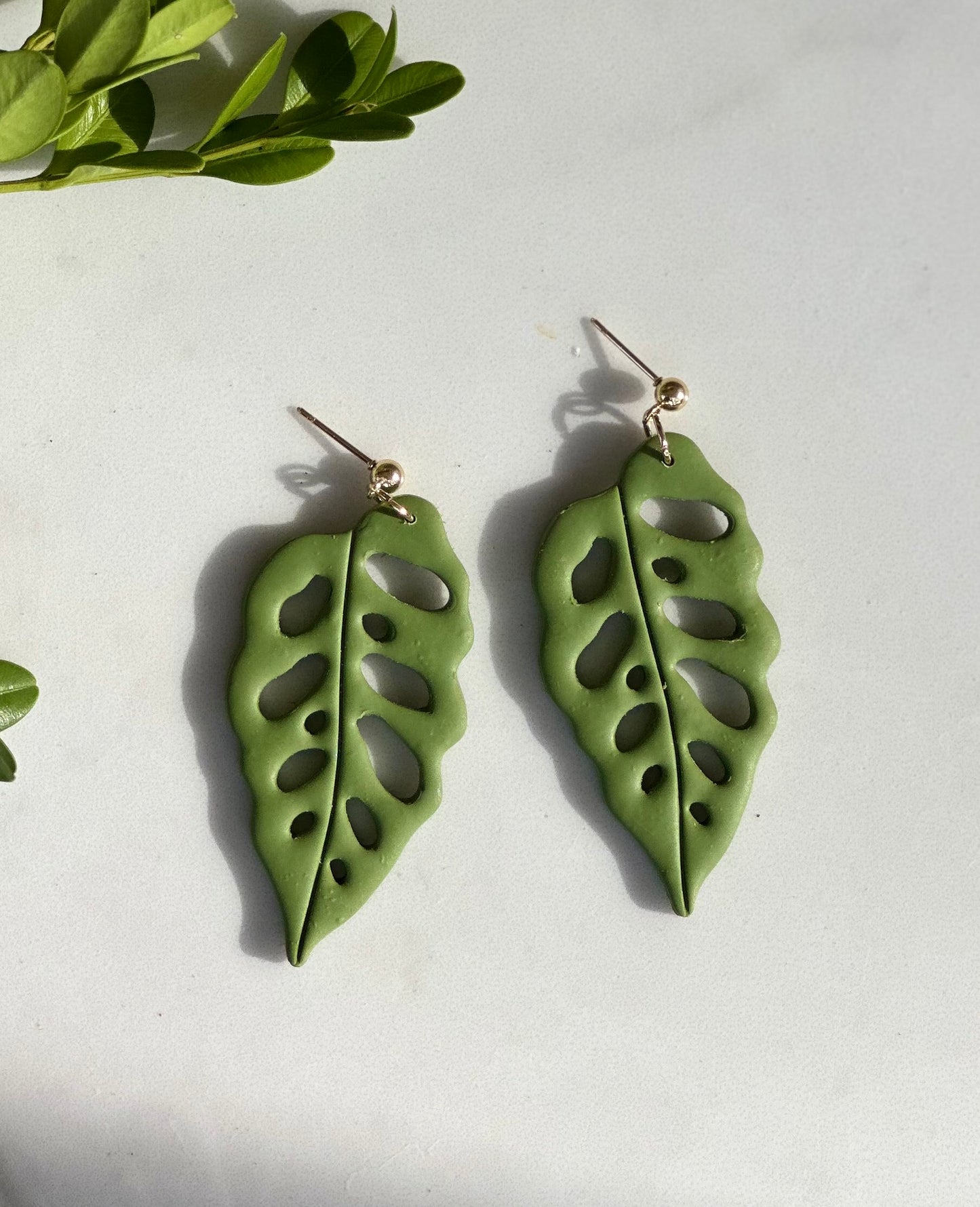 Monsterra Earrings