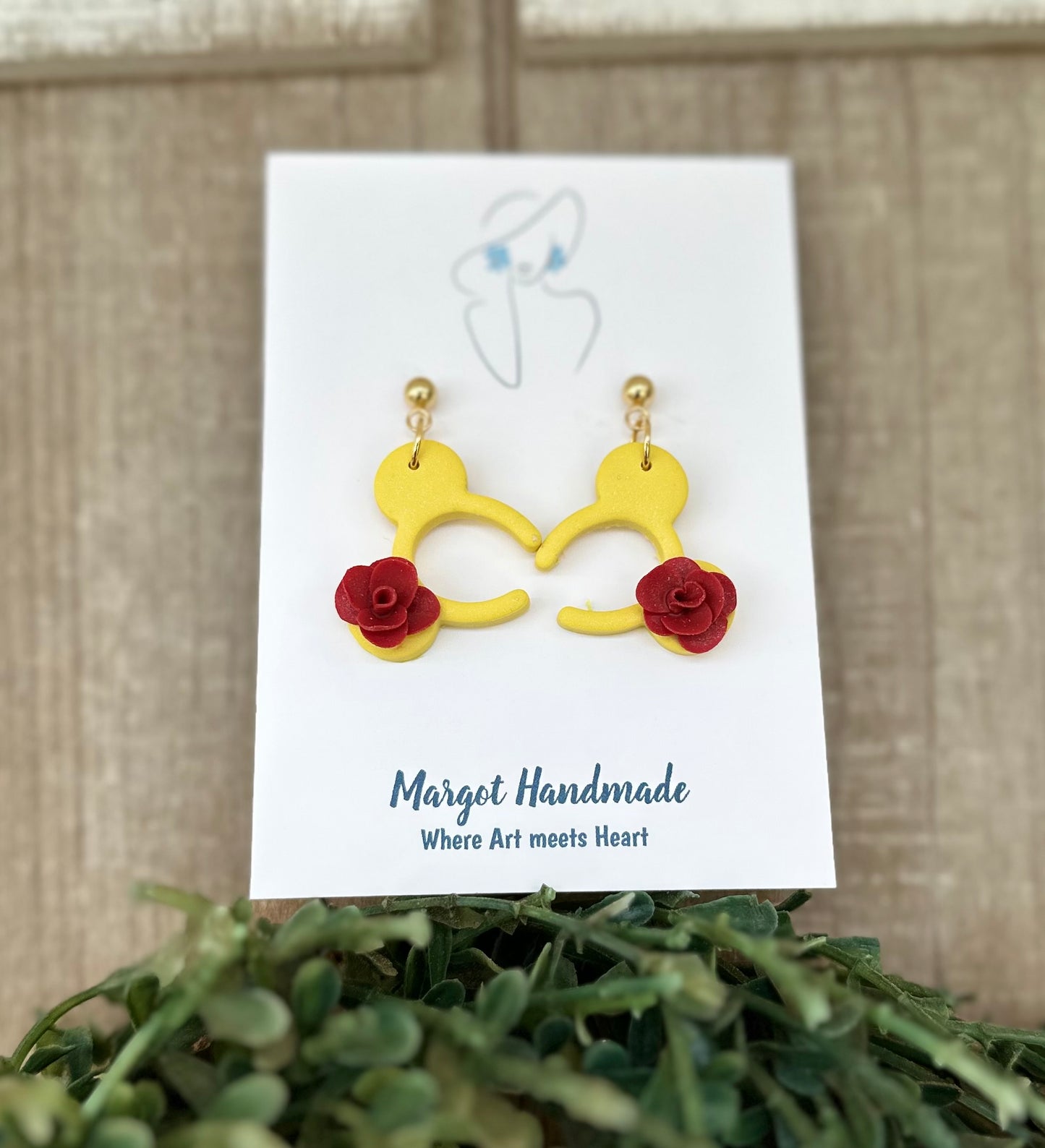 Belle Inspired Earrings