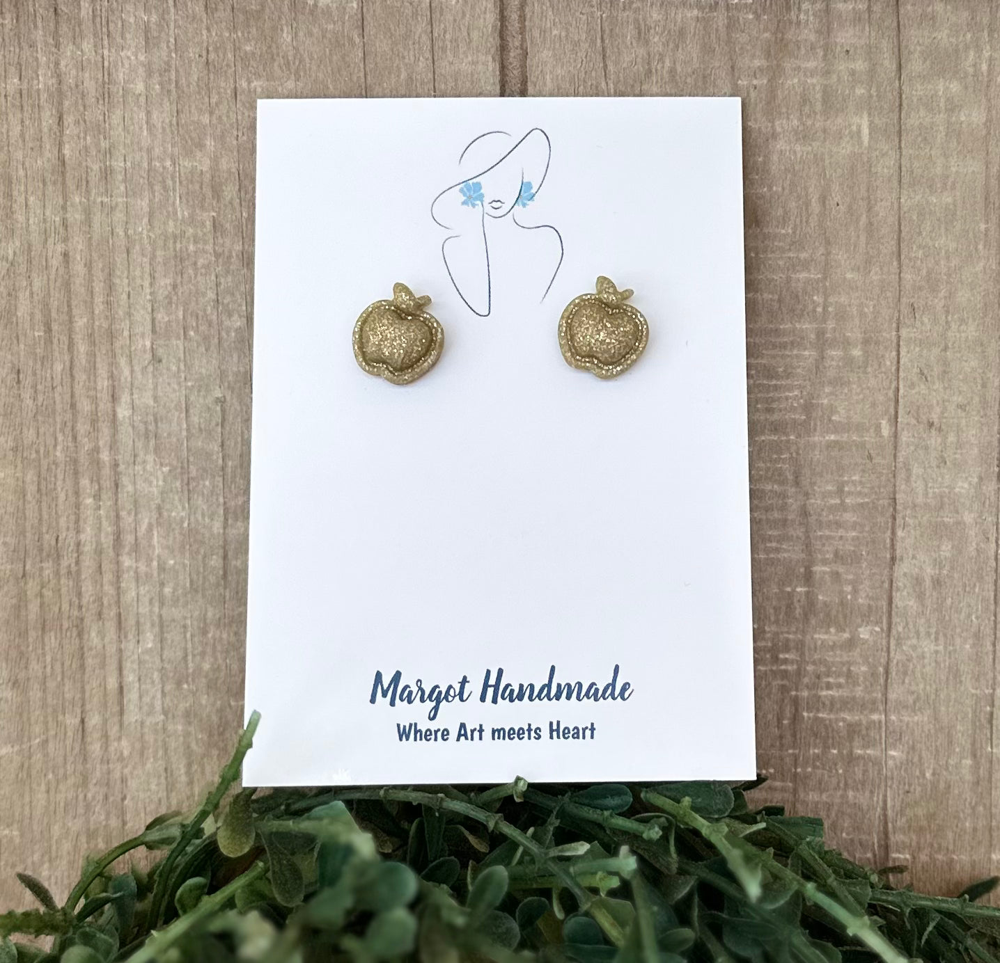 Golden Apple Stud