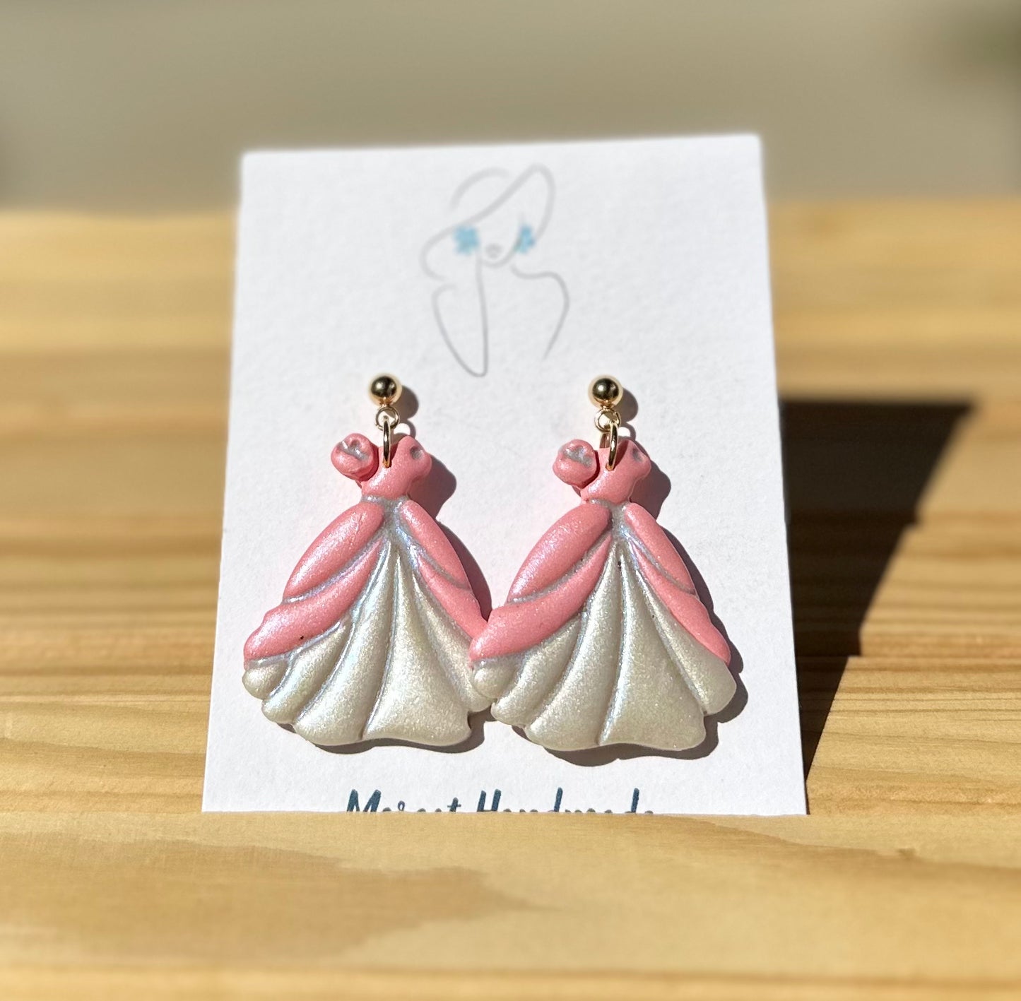 Princess Ariel Inspired Dress Earrings