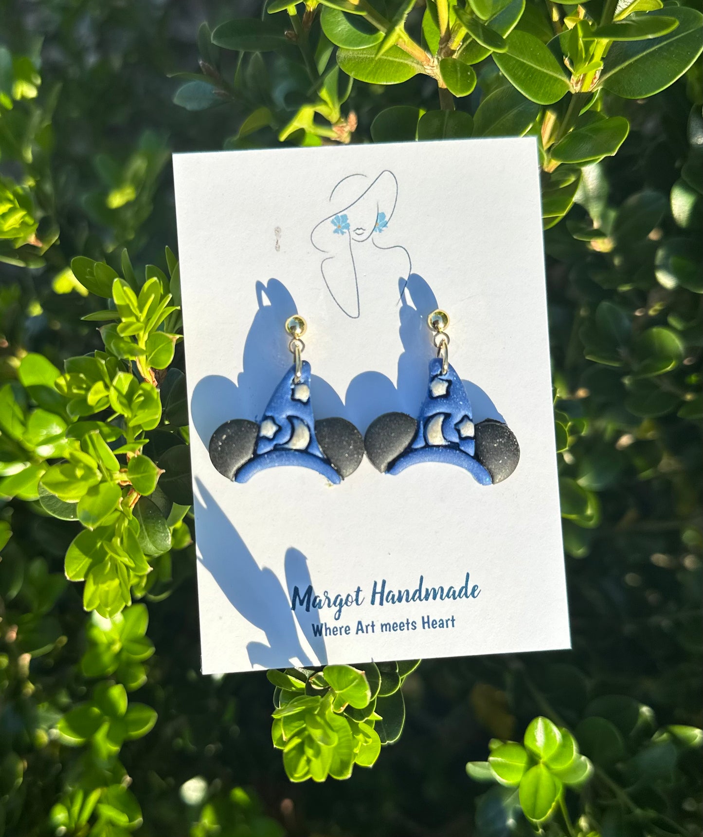 Mouse Sorcerer’s Hat Earrings