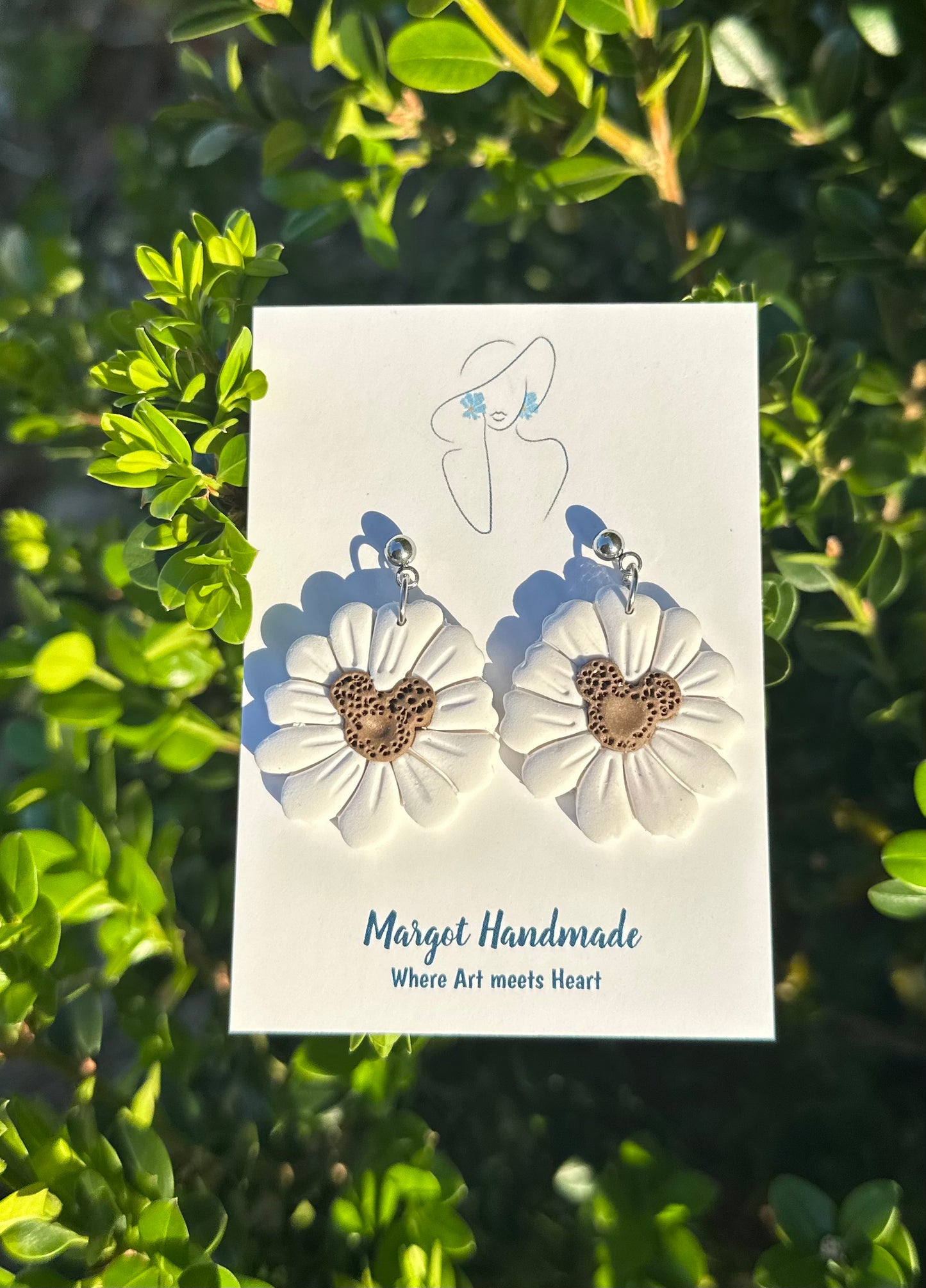 Mouse Daisy Earrings