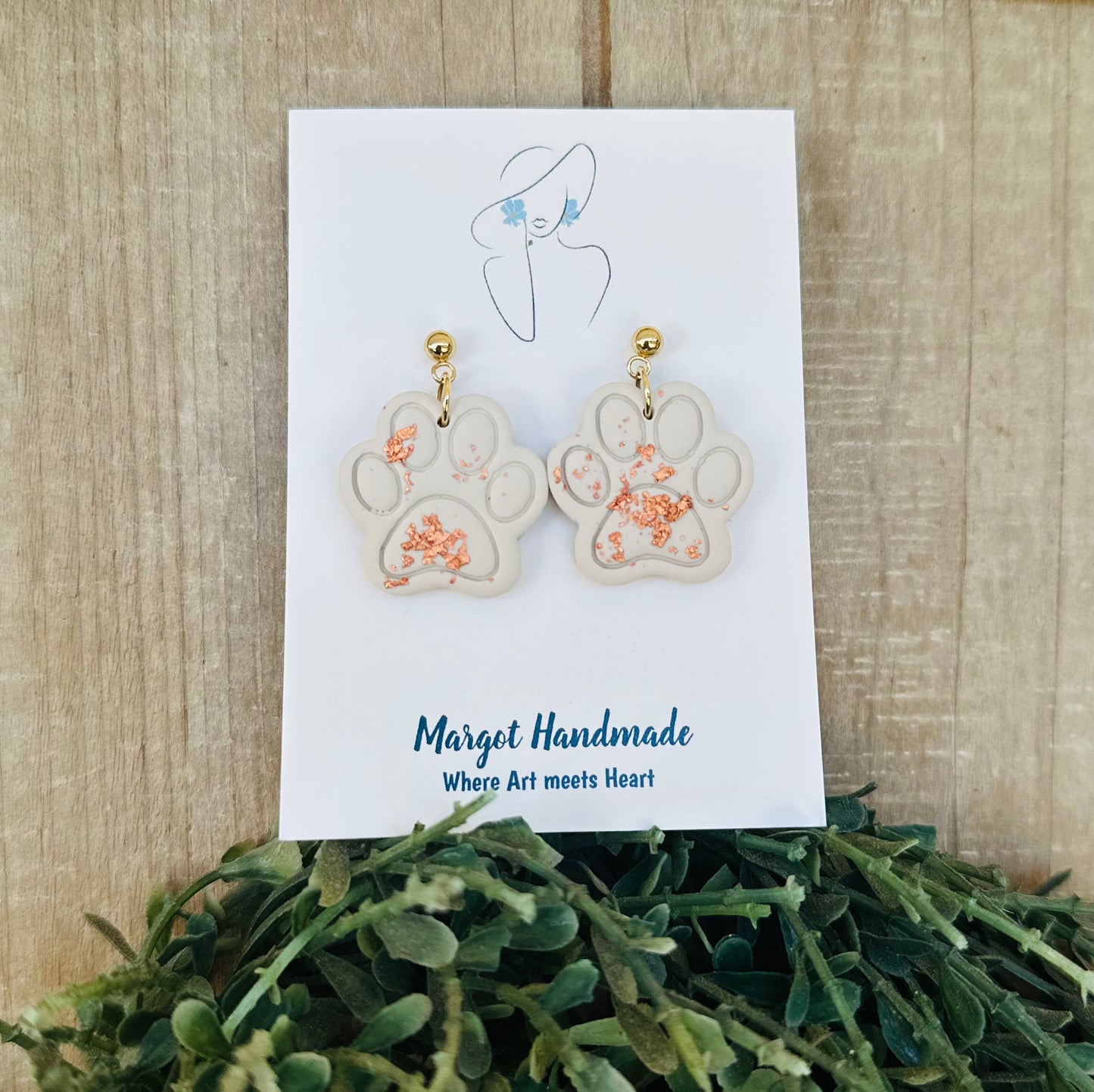Paw Earrings