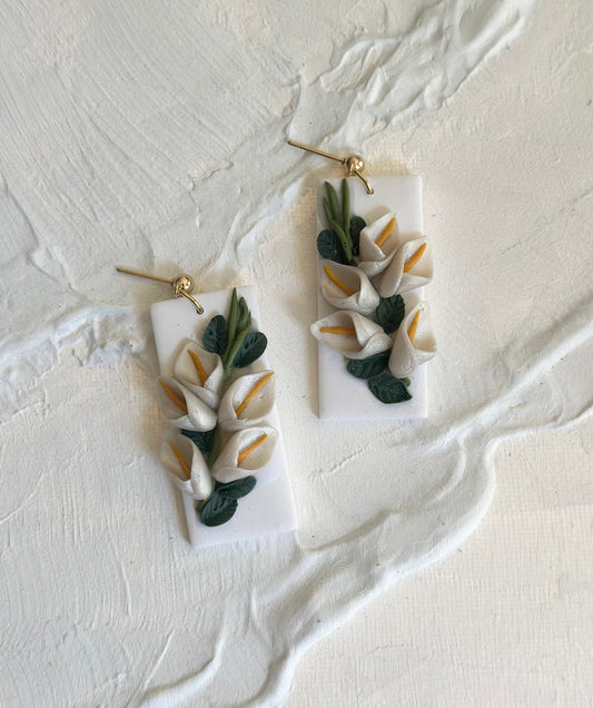 Lily Flower Earrings