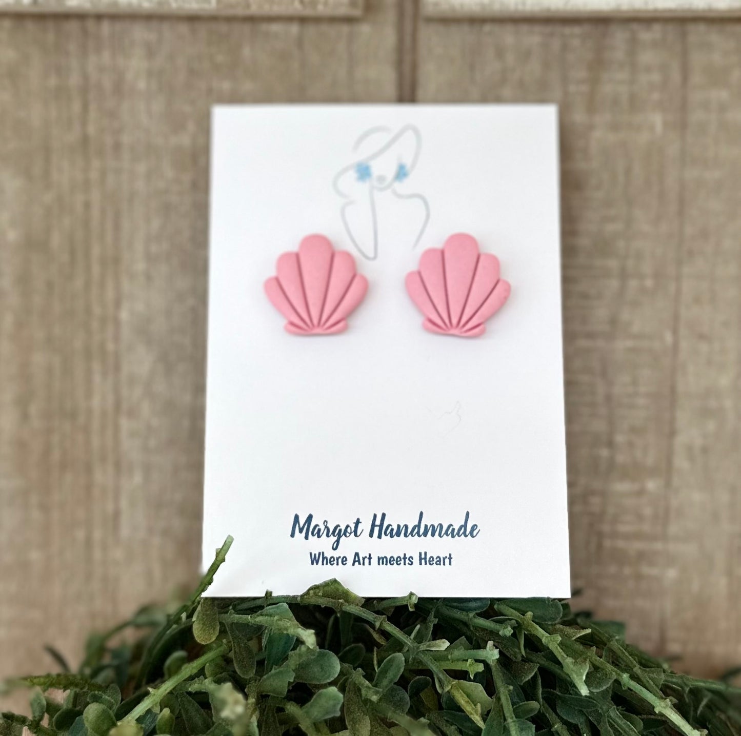 Seashells Studs (Design A)