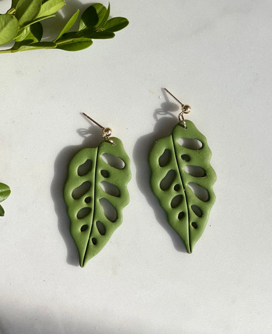 Monsterra Earrings