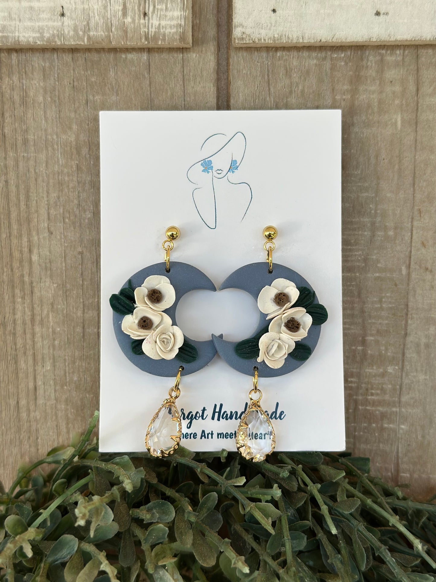 Floral Luna Earrings