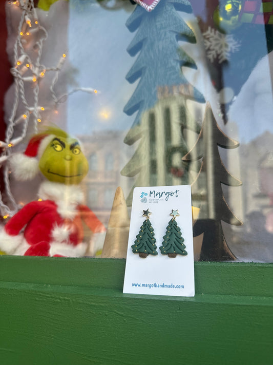 Christmas Tree Earrings