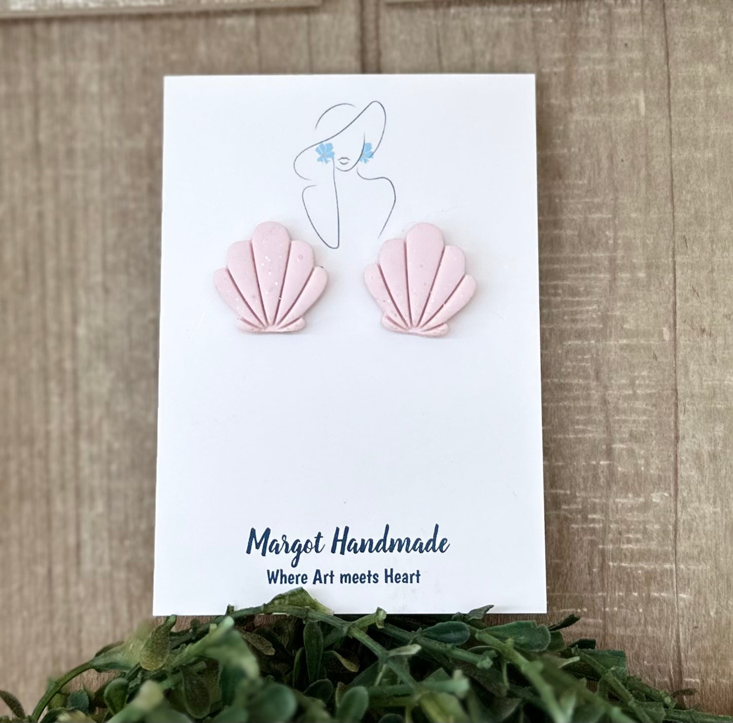 Seashells Studs (Design A)