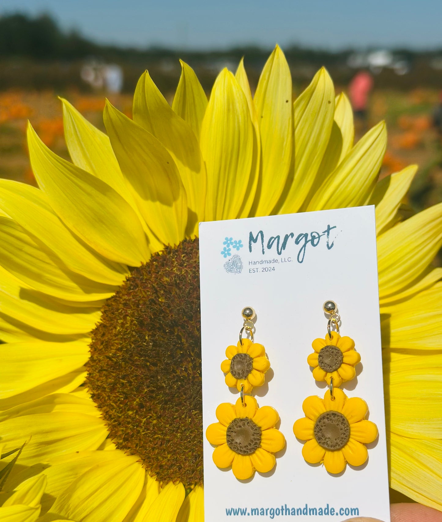 Sunflower Earrings