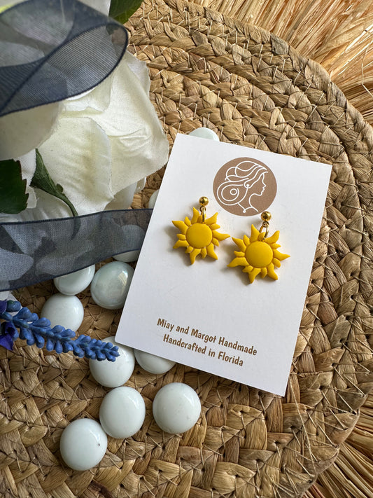Sun Earrings | Rapunzel