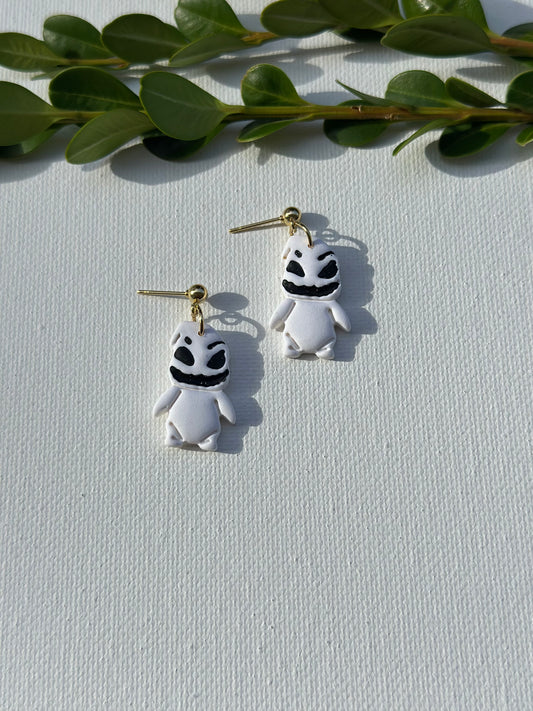 Sack Ghost Earrings