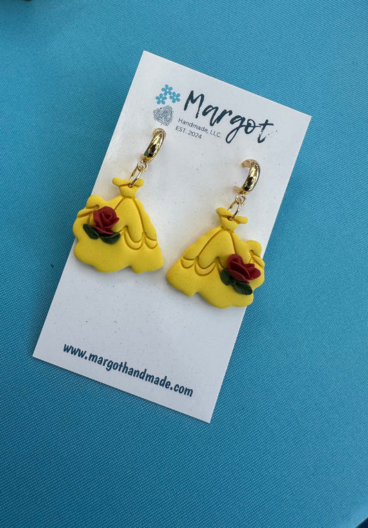 Belle Dress (Second Design) Earrings